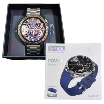 Smartwatch G Tide Power Sumergible con 3 correas