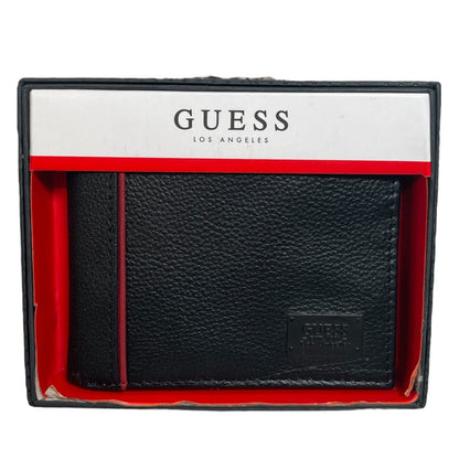 CARTERA GUESS NEGRA CABALLERO