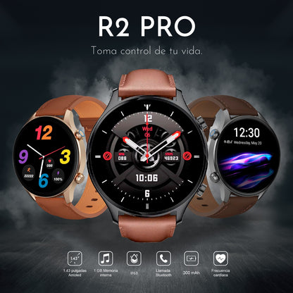 Smartwatch R2 pro Caballero Sumergible