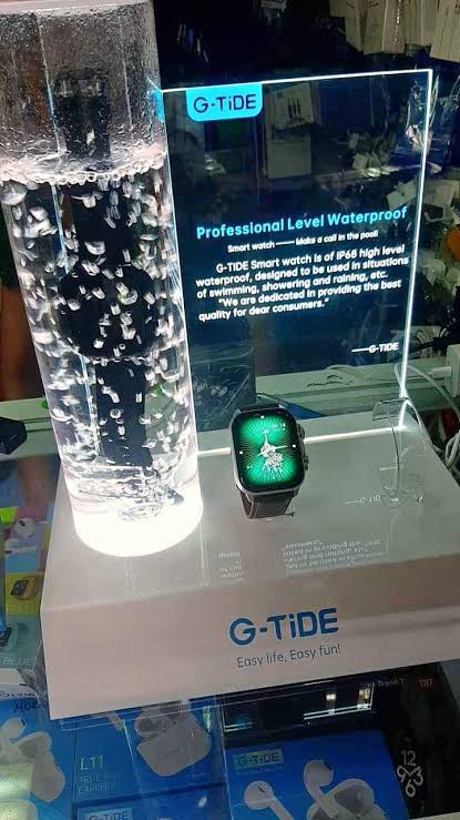 Smartwhatch G-Tide S5 PRO sumergible con 3 correas