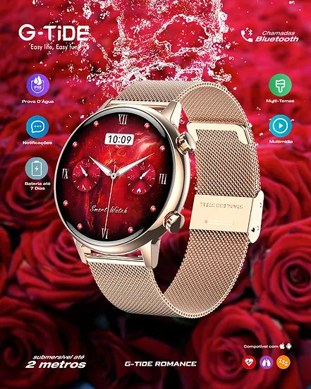 Smartwatch Romance Para dama Sumergible